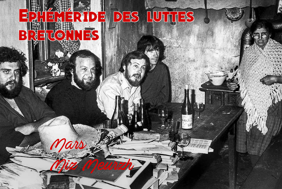 éphéméride des luttes bretonnes - Miz Meurzh / Mars