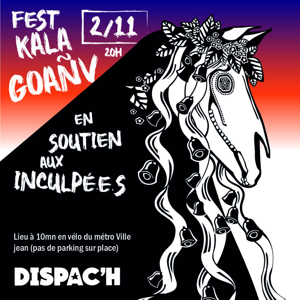 Fest Kala-Goañv en soutien aux inculpé·e·s